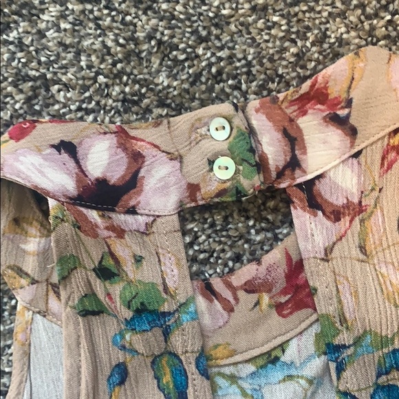 Floral flowy tank top - Picture 3 of 4